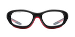 Matte Black/Red | Lens Type, Lens Color