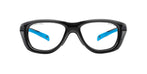 Matte Black/Cyan | Lens Type, Lens Color
