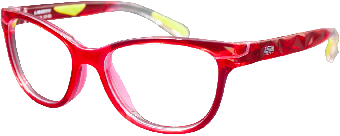 Translucent Red/Lime