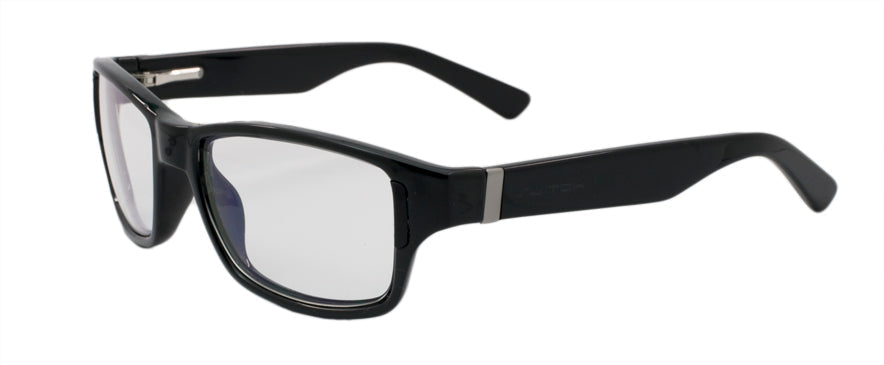 Shiny Black - Clear Lenses
