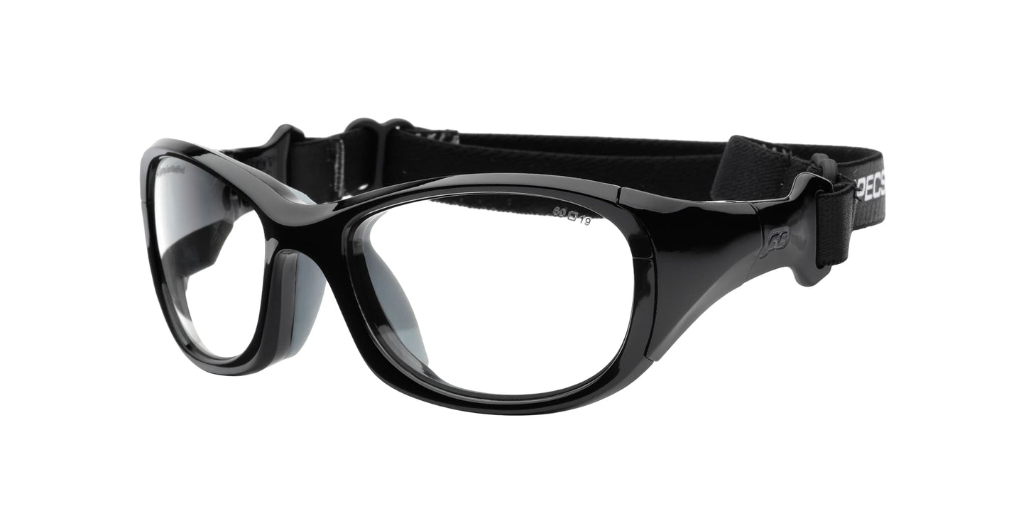 Liberty Sport Eyeglasses All Pro Goggle Shiny Black 60-19