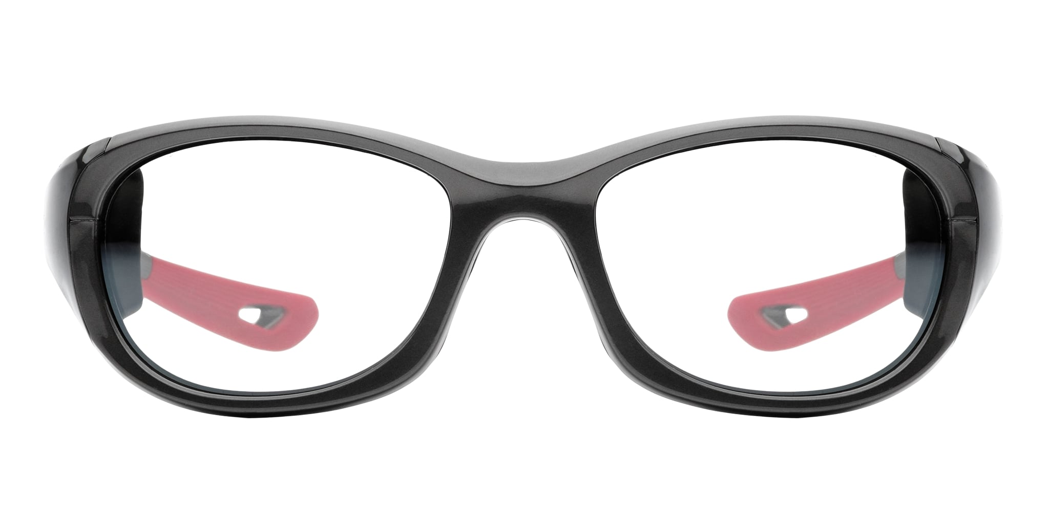 Shiny Gunmetal/Red | Lens Type, Lens Color