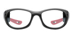 Shiny Gunmetal/Red | Lens Type, Lens Color