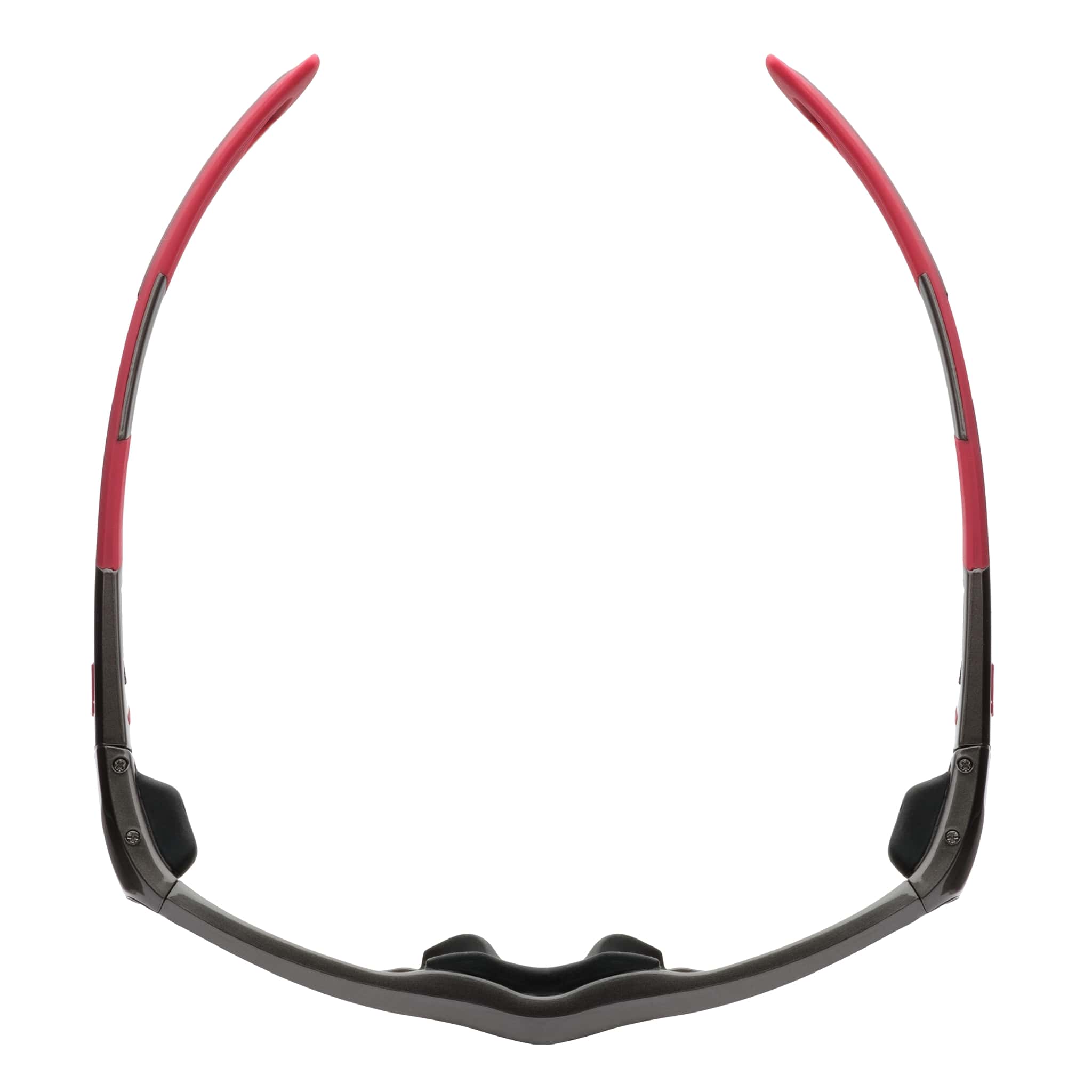 Shiny Gunmetal/Red