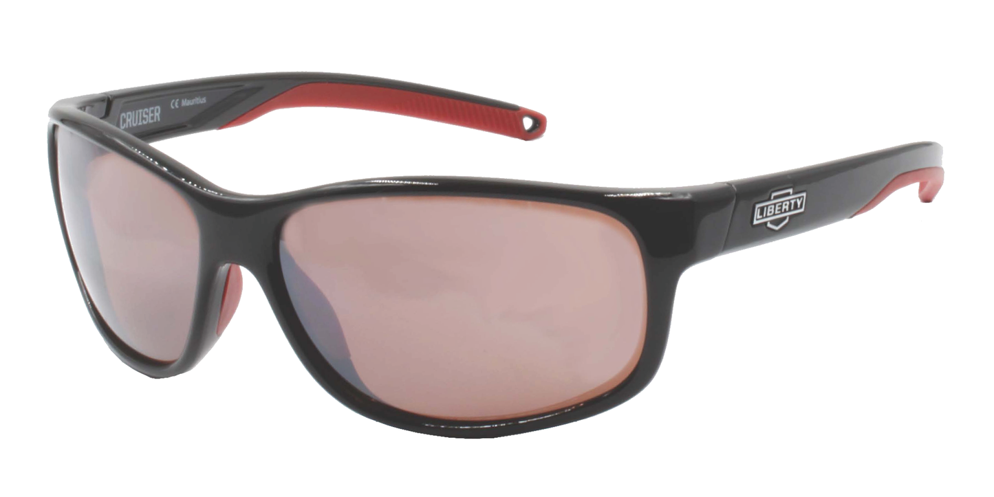 Shiny Black Red