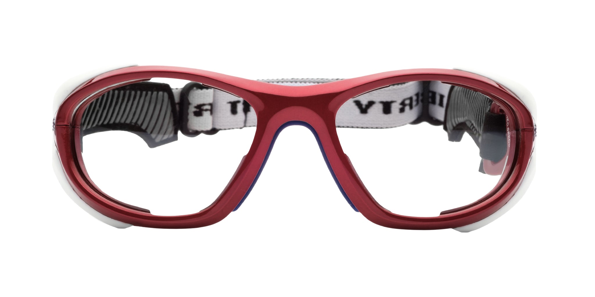Shiny Crimson/White | Lens Type, Lens Color