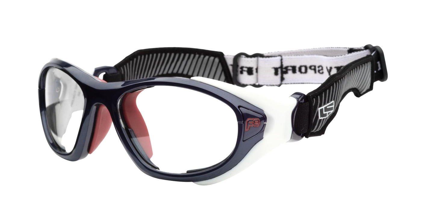 Shiny Navy/White | Prescription Type, Review