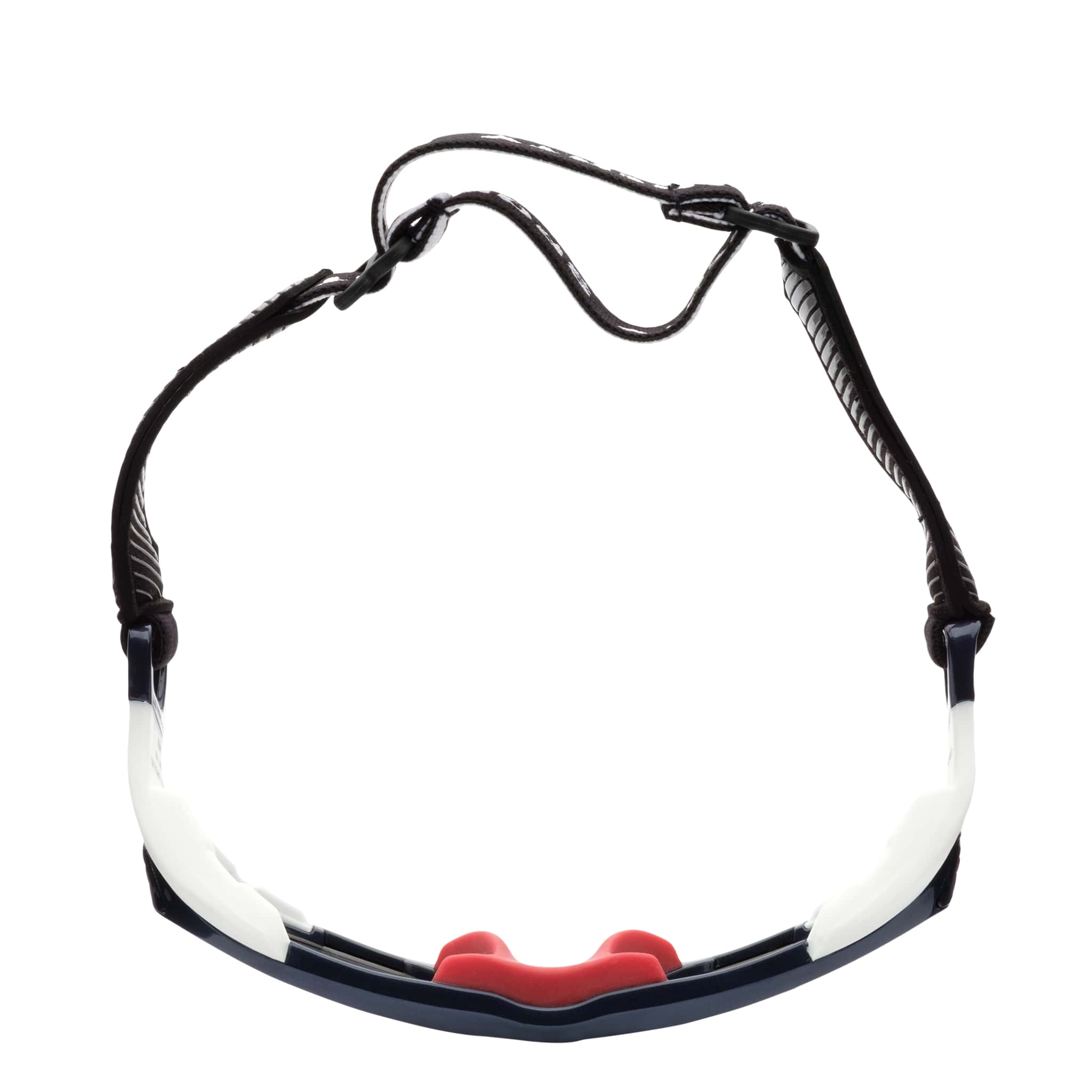 Shiny Navy/White
