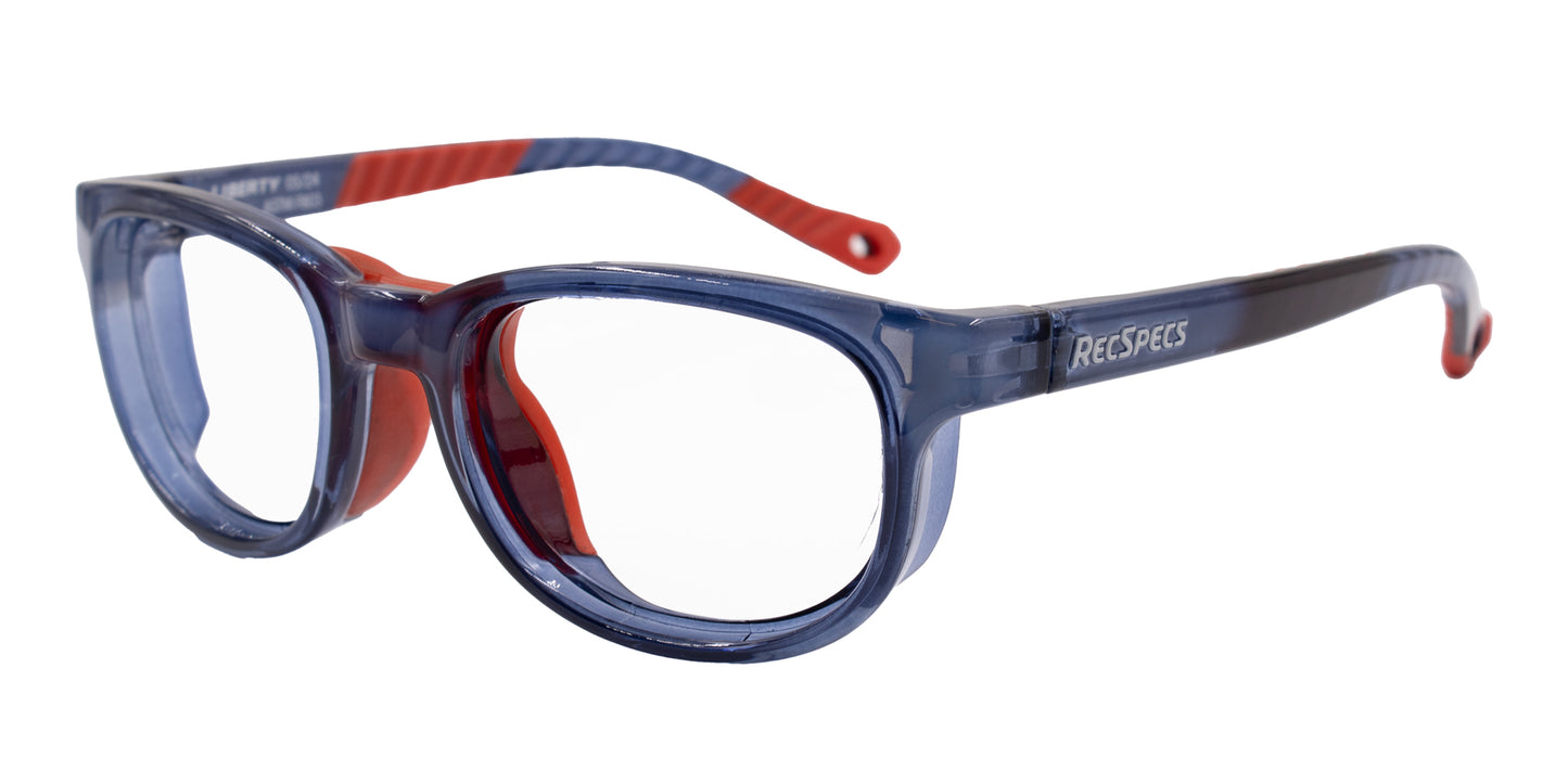 Translucent Blue/Red | Prescription Type, Review