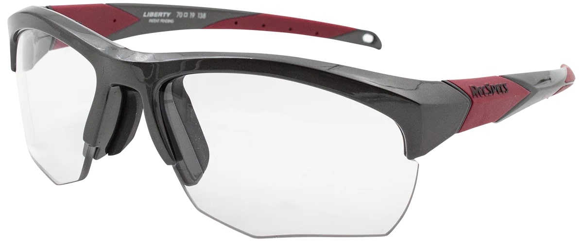 Shiny Gunmetal Red | Prescription Type, Review