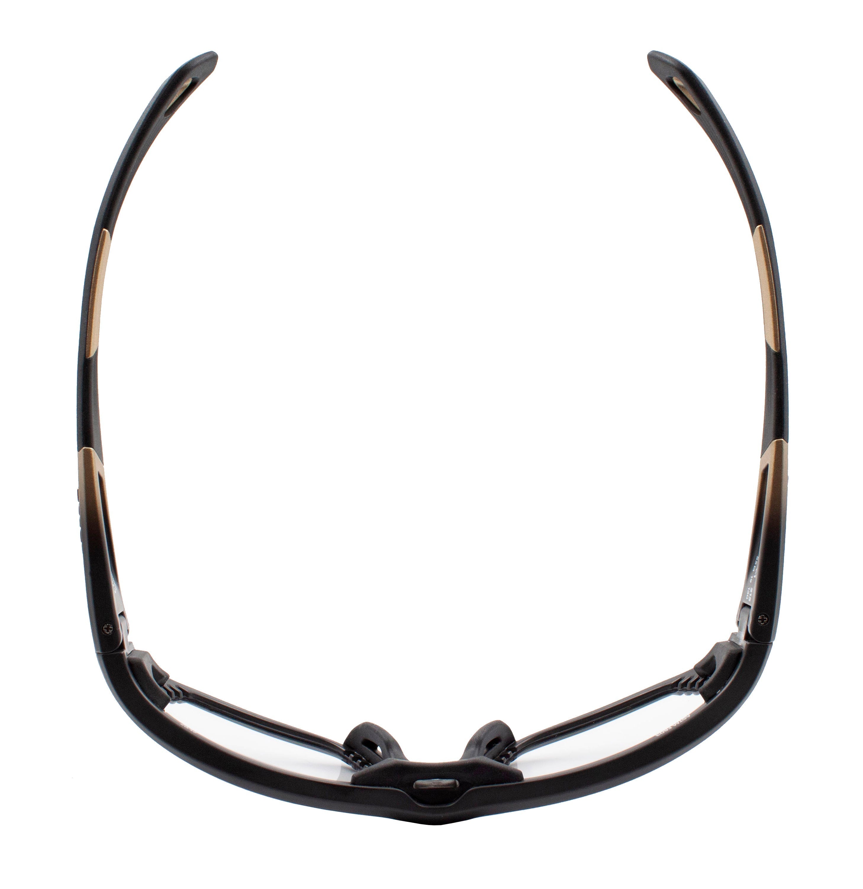 Matte Black Gold Fade