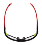 Shiny Black Speckled Red