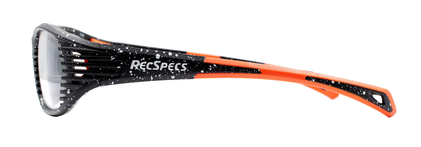 Spotted Matte Black Orange | Prescription