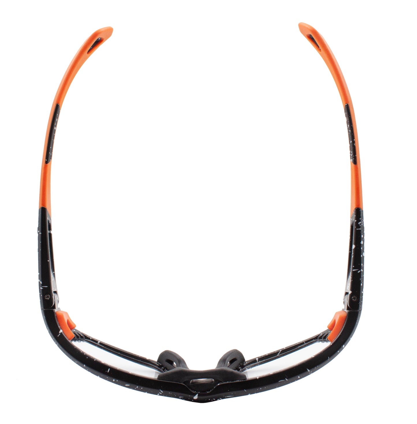 Spotted Matte Black Orange