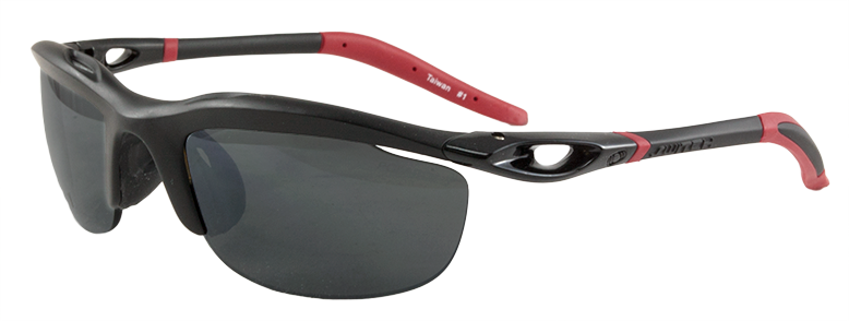 Matte Black/Red