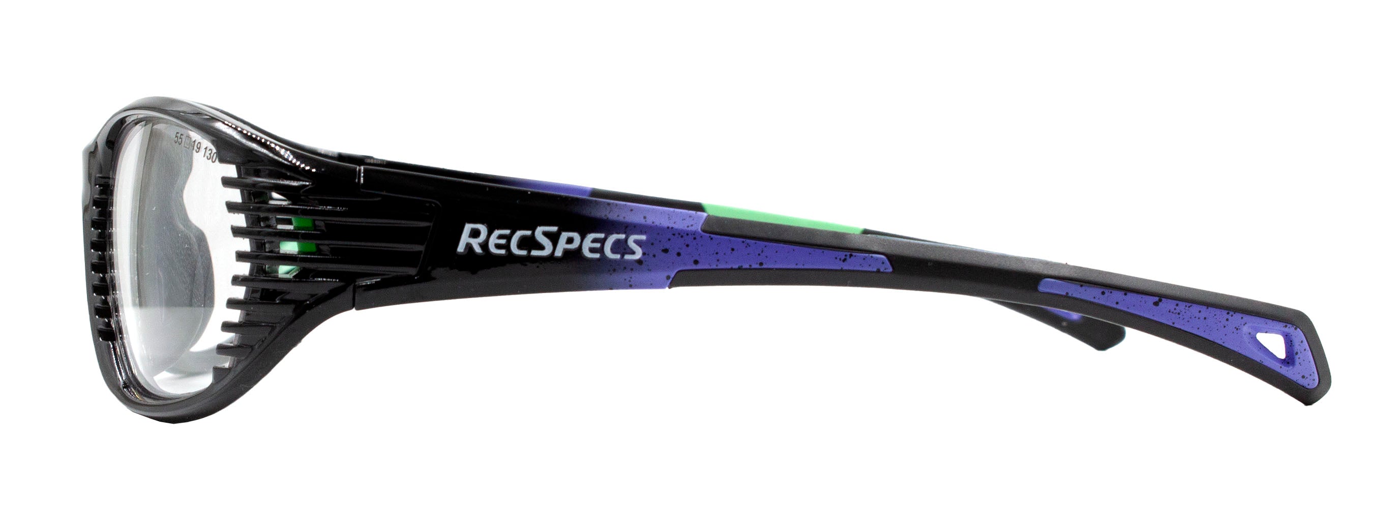 Shiny Black Purple Fade Speck | Prescription