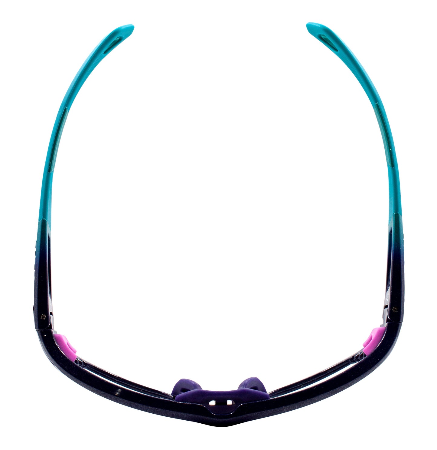 Metallic Purple Teal Fade