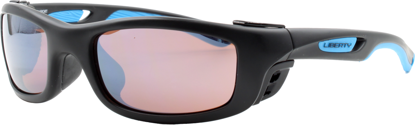 Matte Black/Cyan