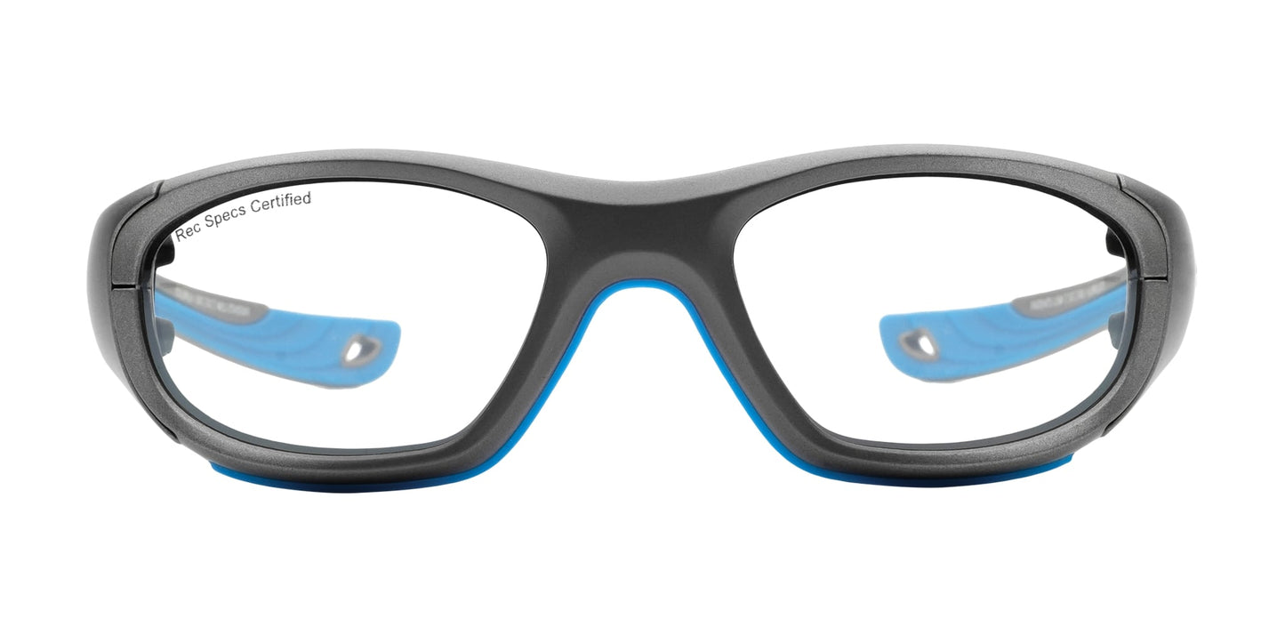Matte Grey/Cyan | Lens Type, Lens Color