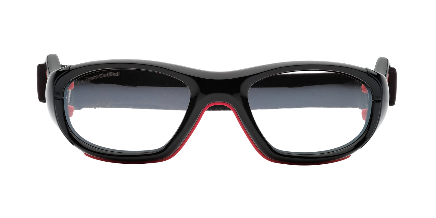 Shiny Black/Red | Lens Type, Lens Color
