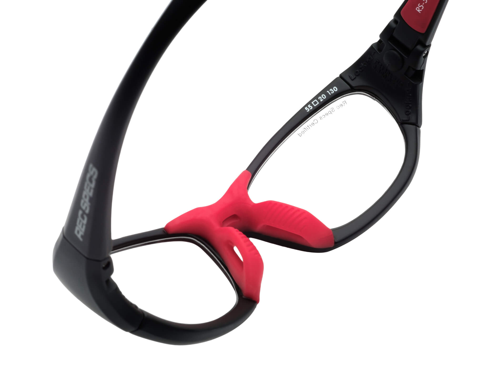 Matte Black/Red
