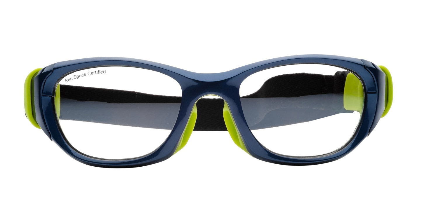 Shiny Navy/Green | Lens Type, Lens Color