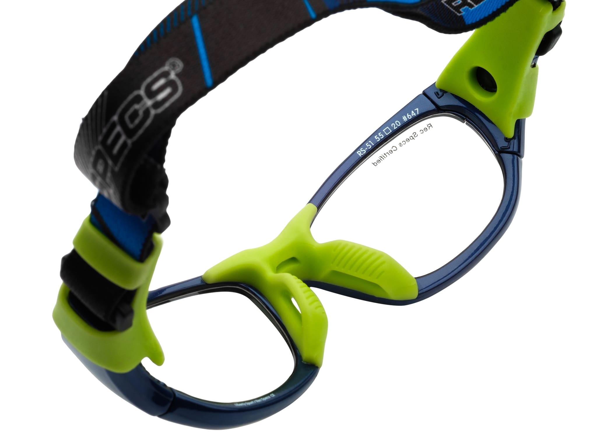 Shiny Navy/Green