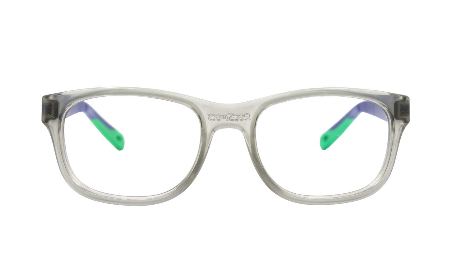 Shiny Translucent Light Gray Blue