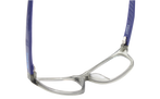 Shiny Translucent Light Gray Blue