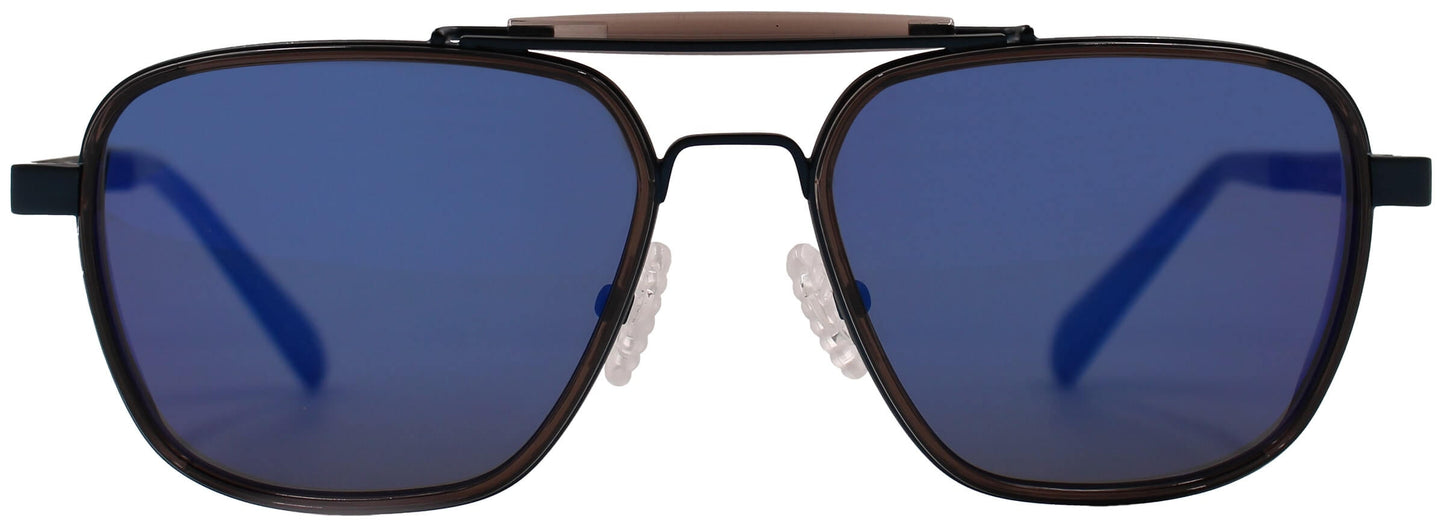 Metallic Blue Smoke | Lens Type, Lens Color