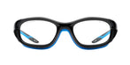 Shiny Black/Cyan | Lens Type, Lens Color