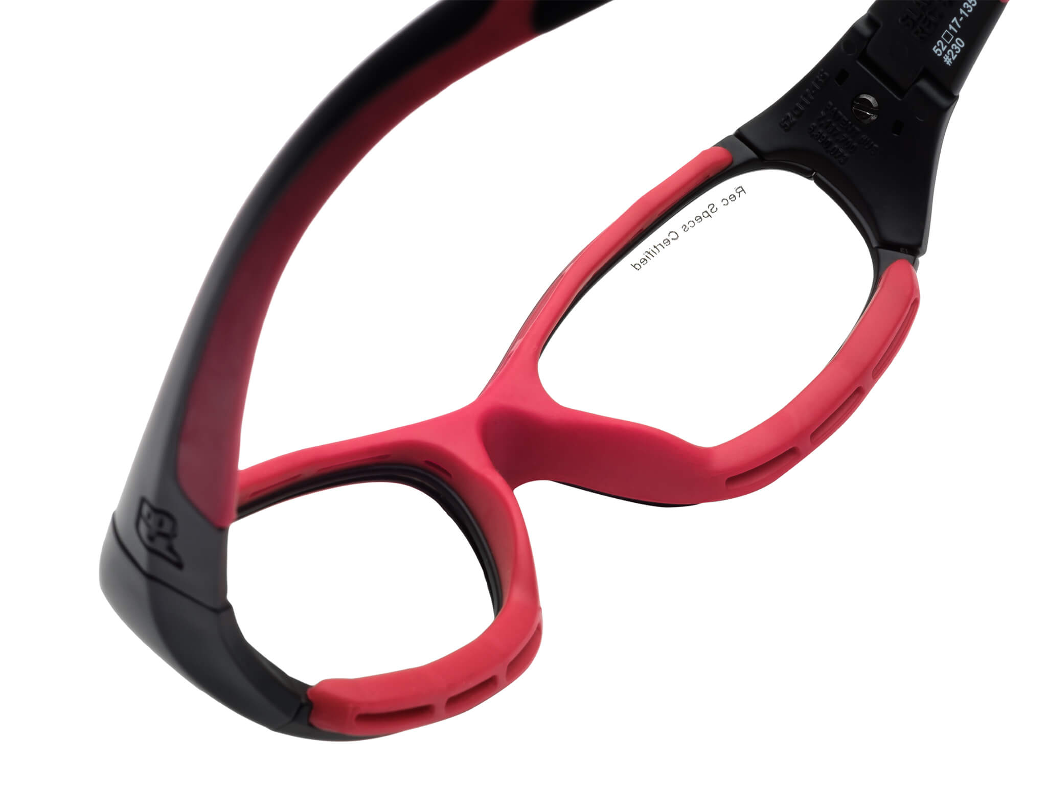 Matte Black/Red
