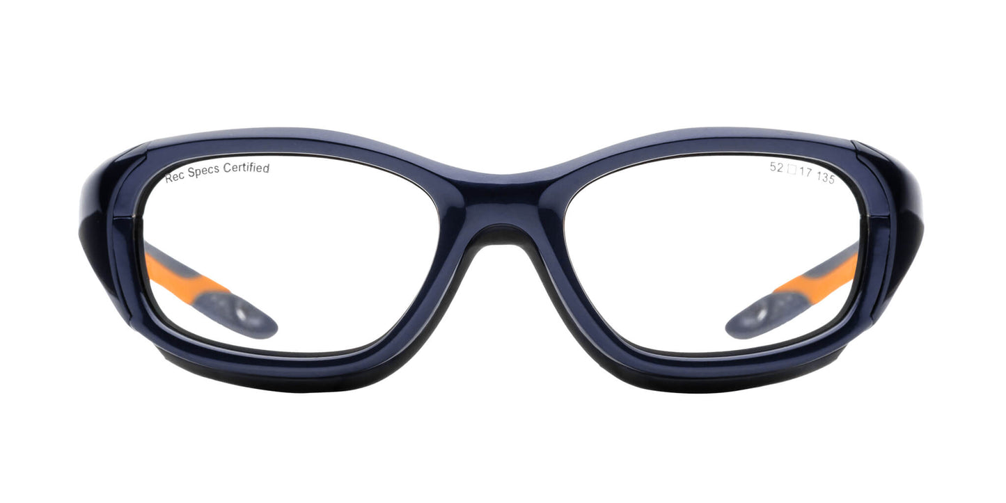 Navy Blue/Orange | Lens Type, Lens Color