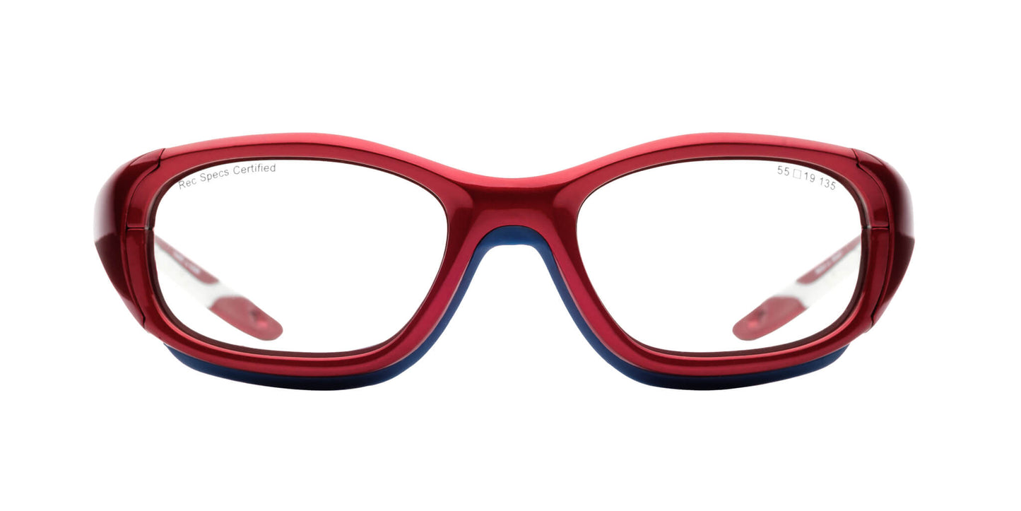 Shiny Crimson/White | Lens Type, Lens Color