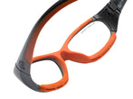 Shiny Grey/Orange