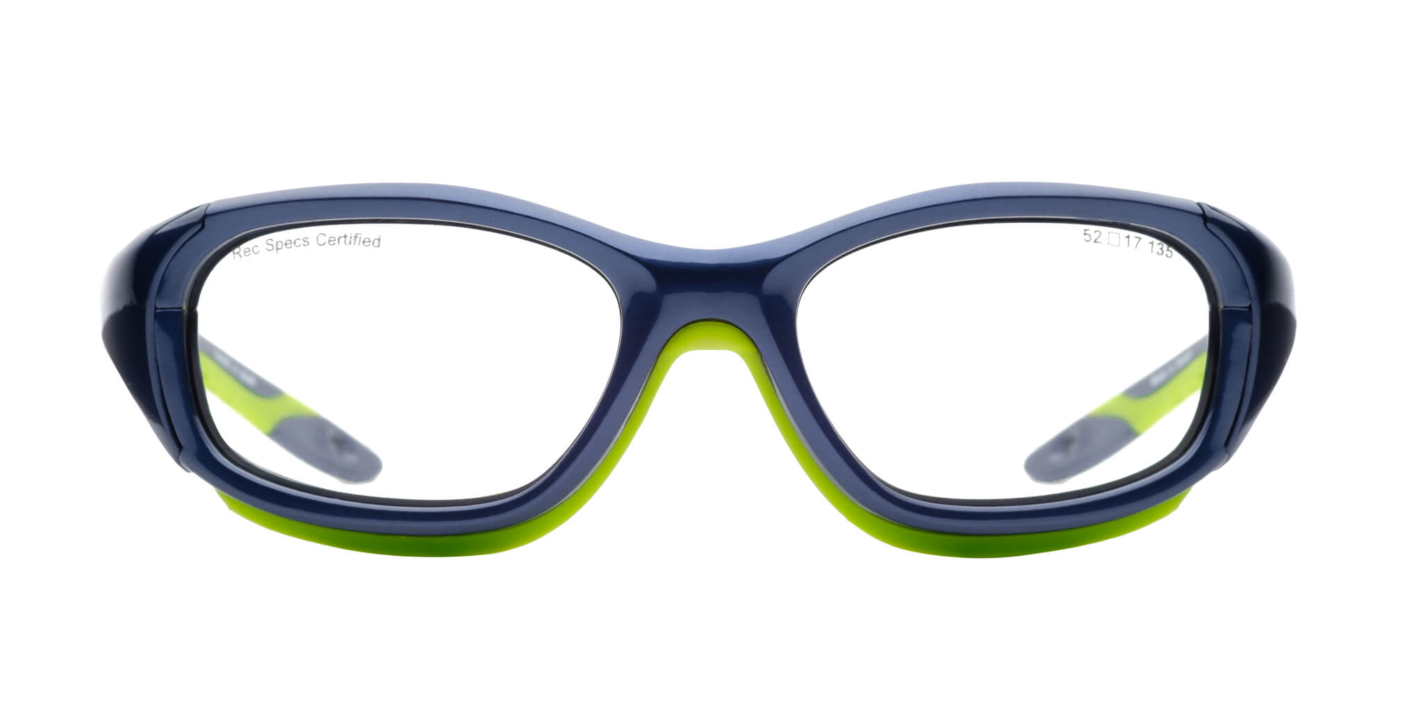 Shiny Navy/Green | Lens Type, Lens Color