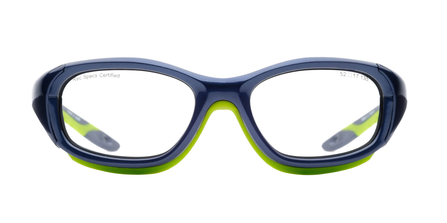 Shiny Navy/Green | Lens Type, Lens Color