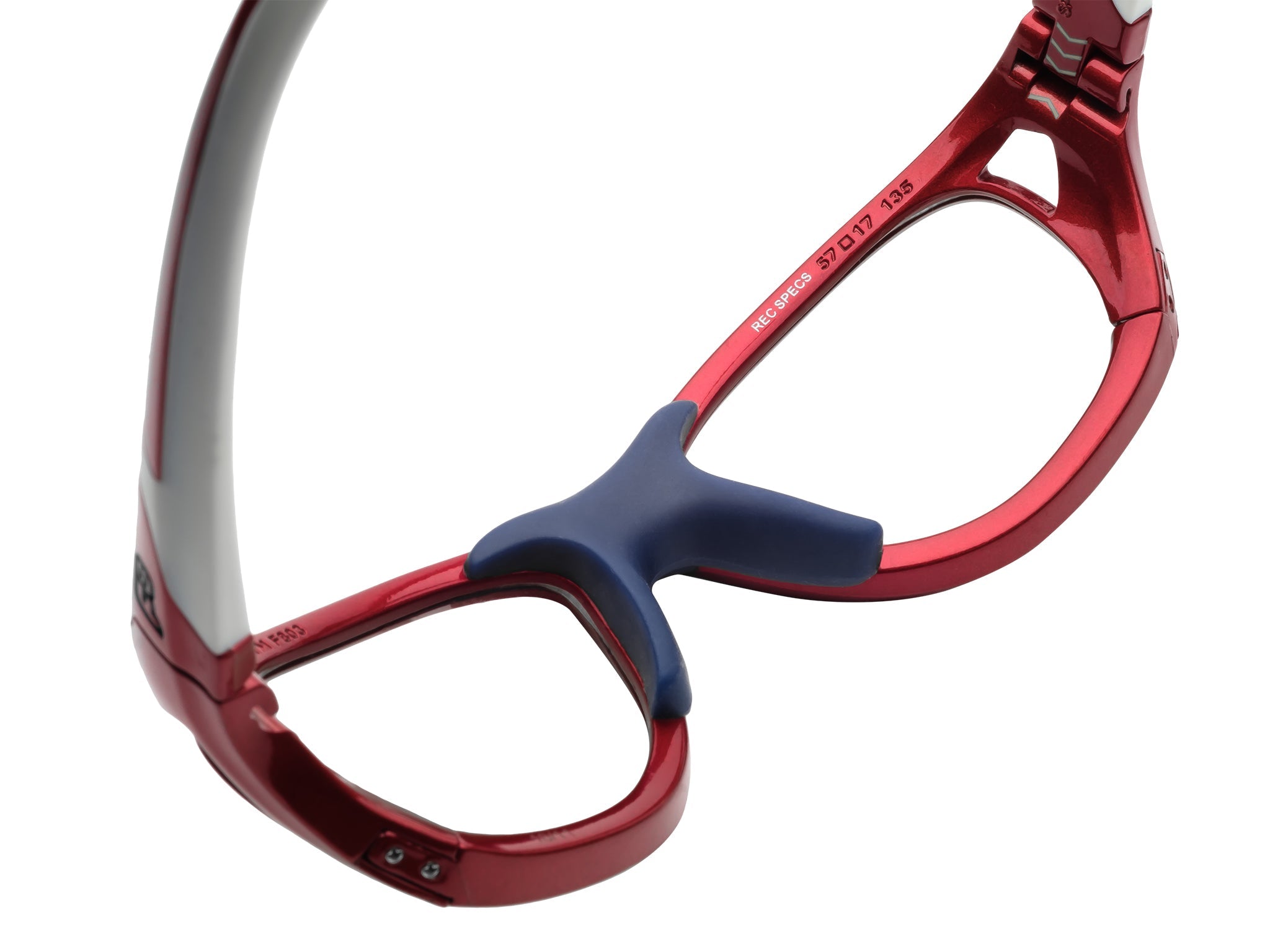 Shiny Crimson/White