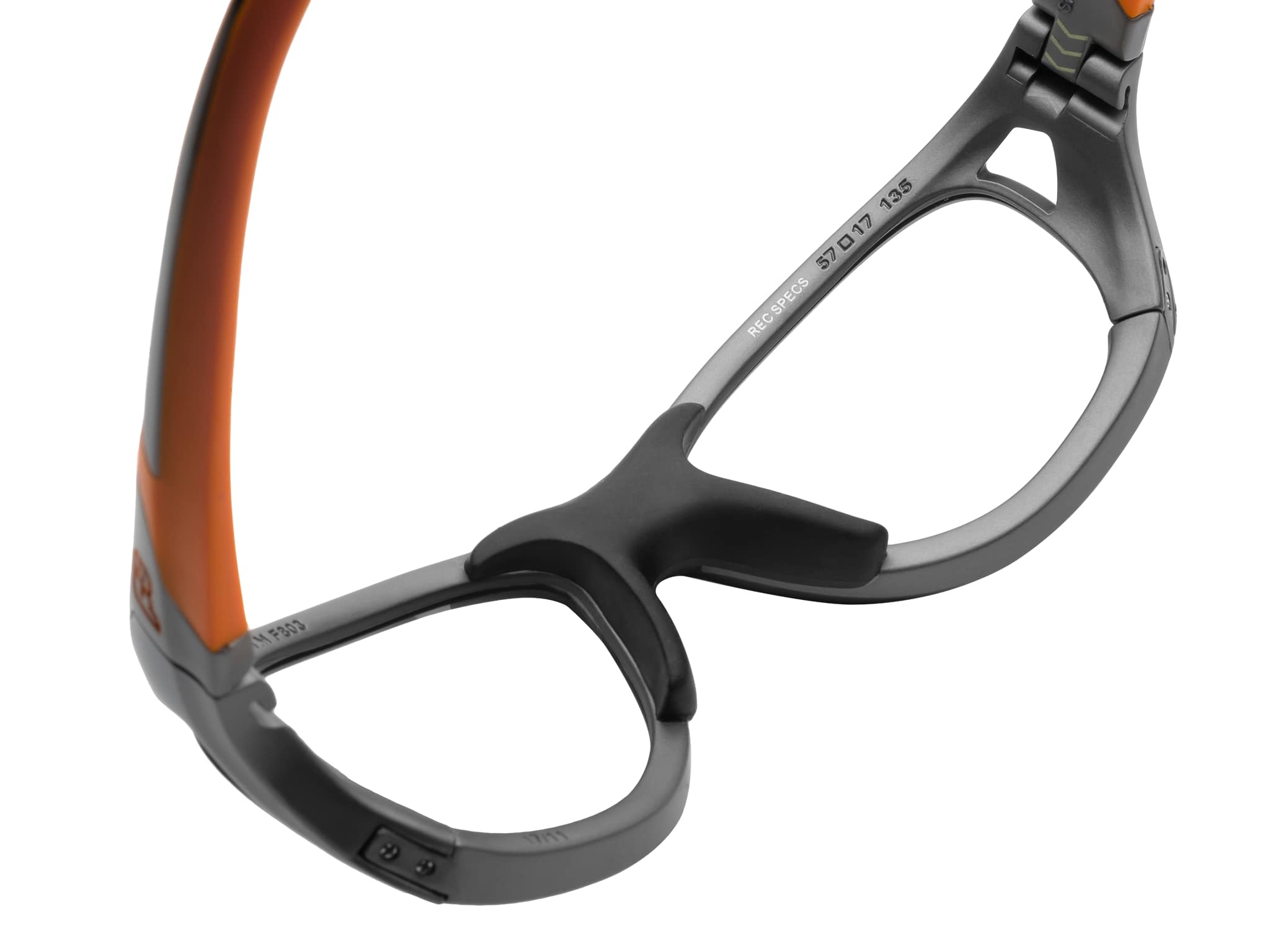 Gunmetal Fade/Orange