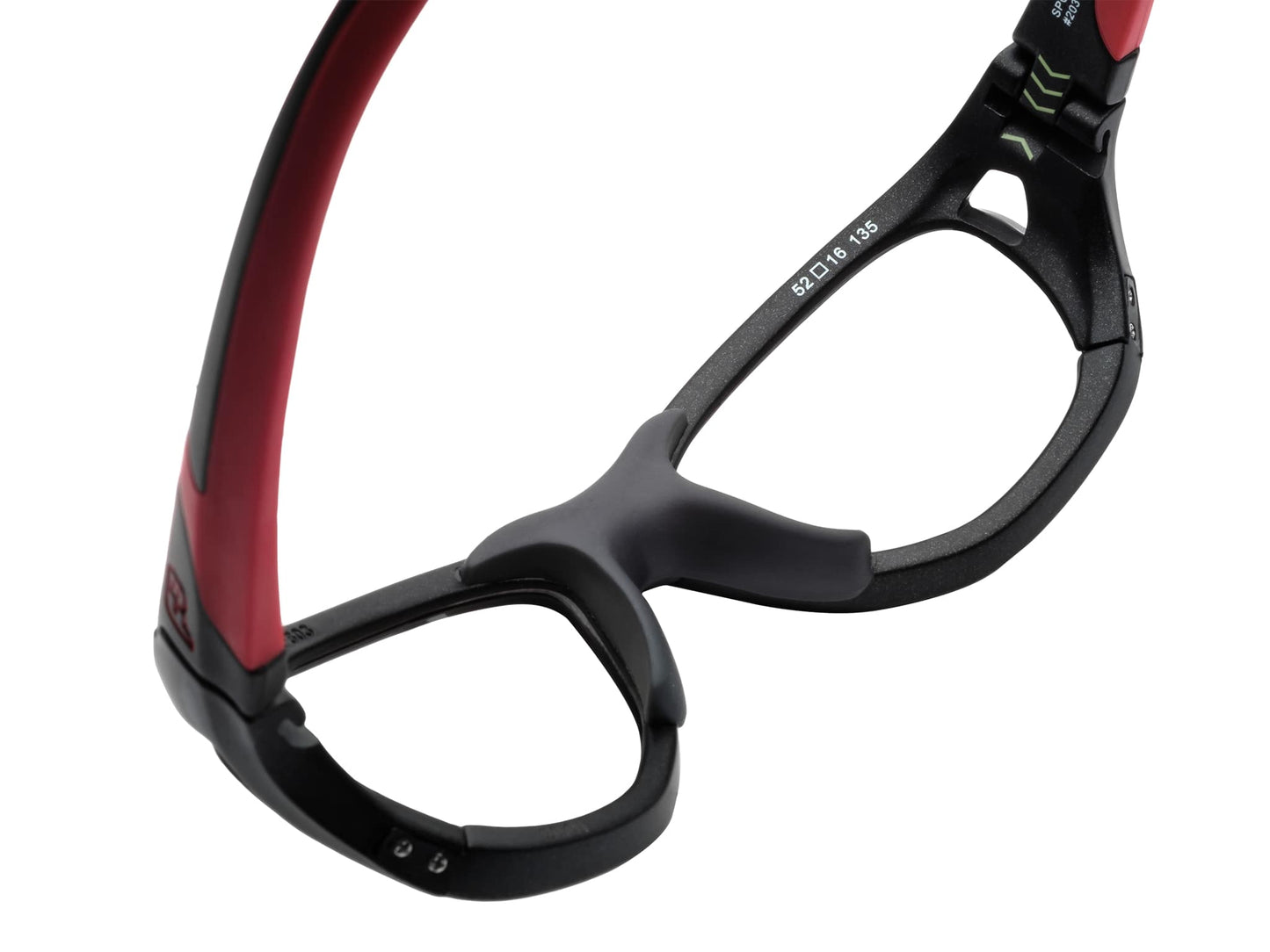 Matte Black/Red