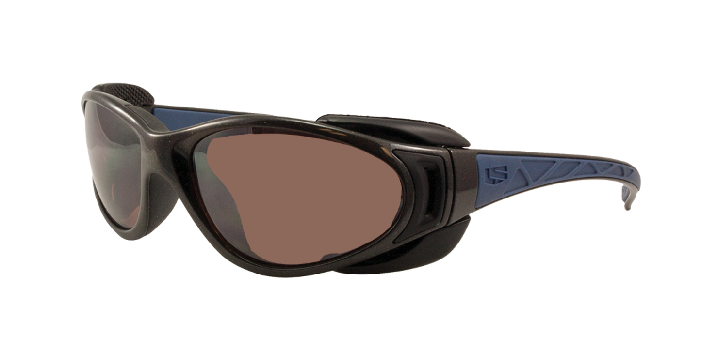 Metallic Black Blue