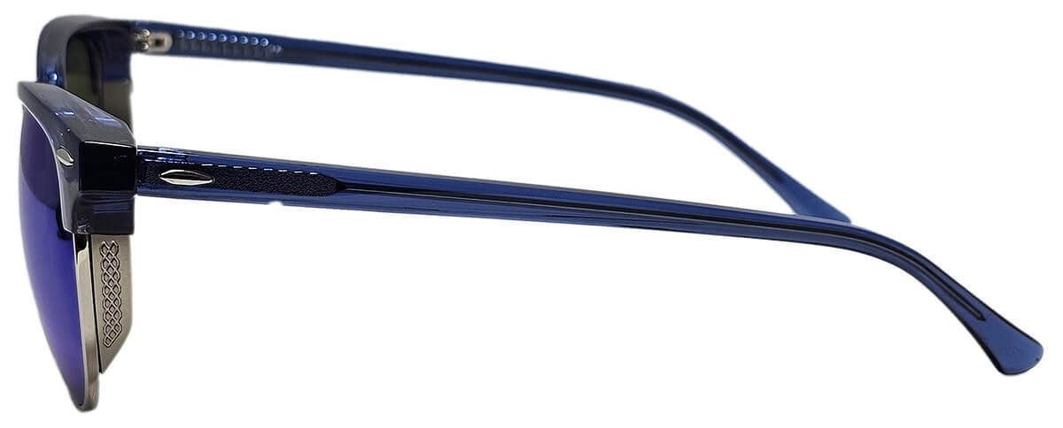 Translucent Blue Silver | Lens Color, Prescription