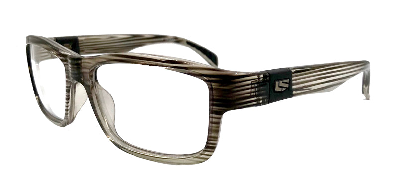 Crystal Grey/Black Stripe