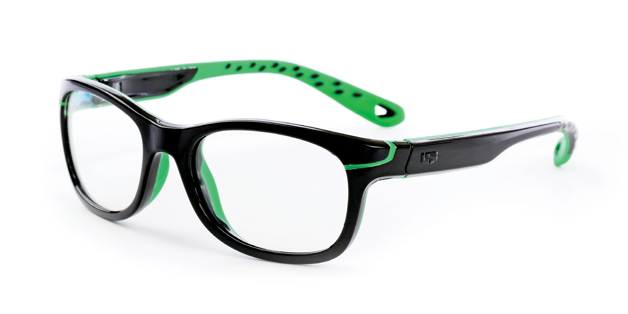 Shiny Black/Green
