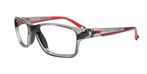 Crystal Grey/Red
