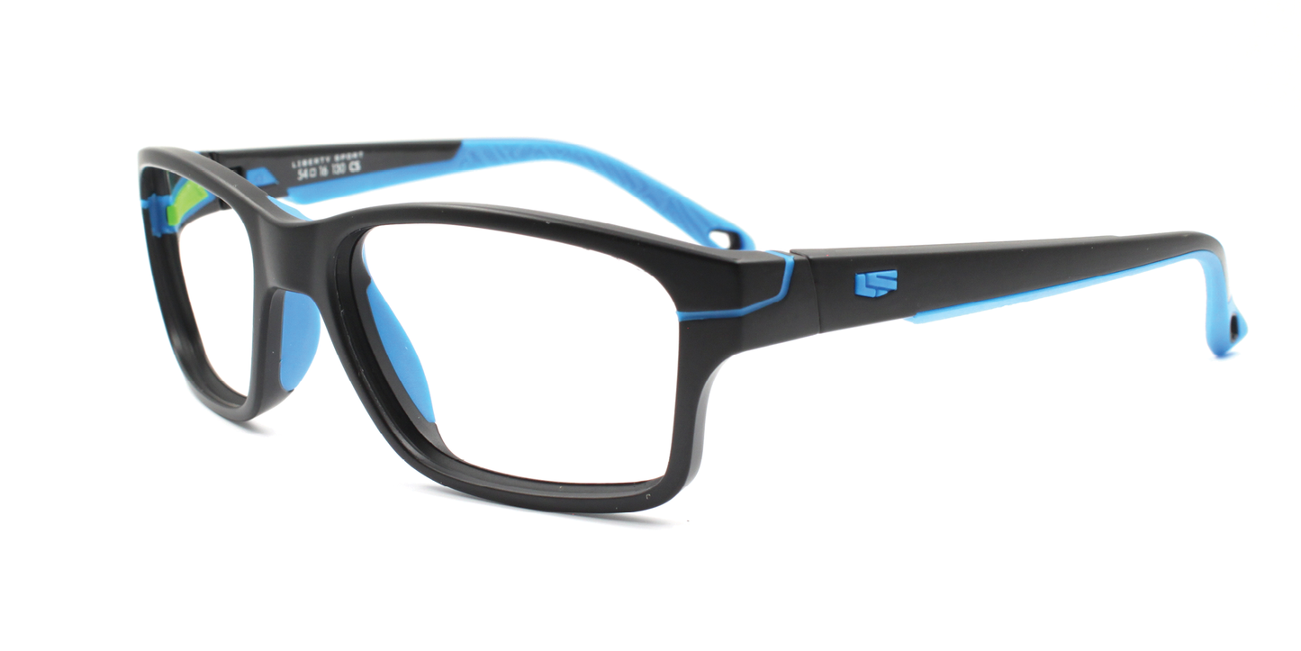 Matte Black/Blue