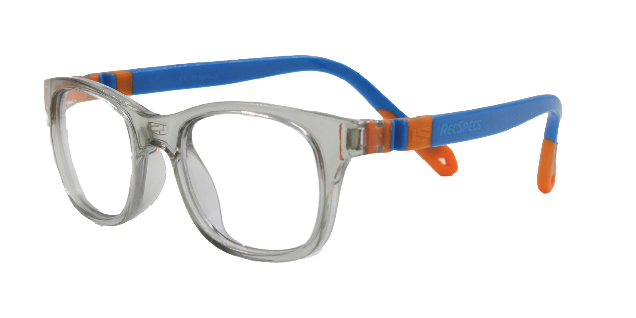 Crystal Grey/Blue Orange