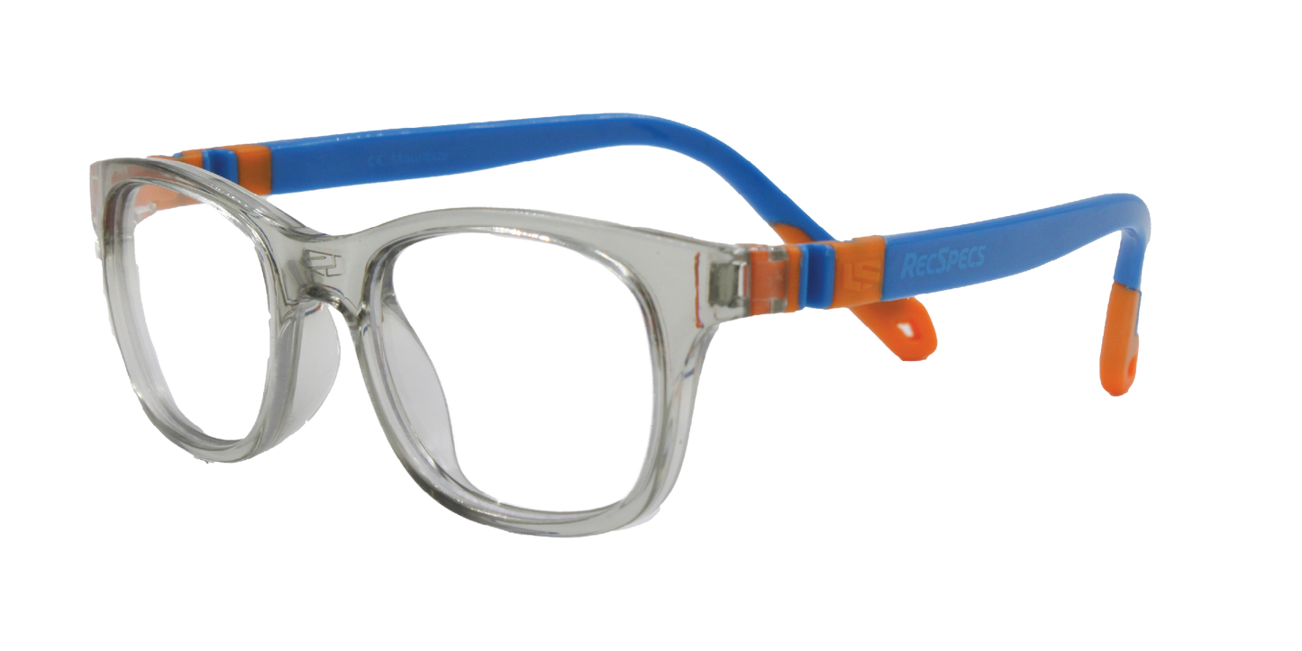 Crystal Grey/Blue Orange
