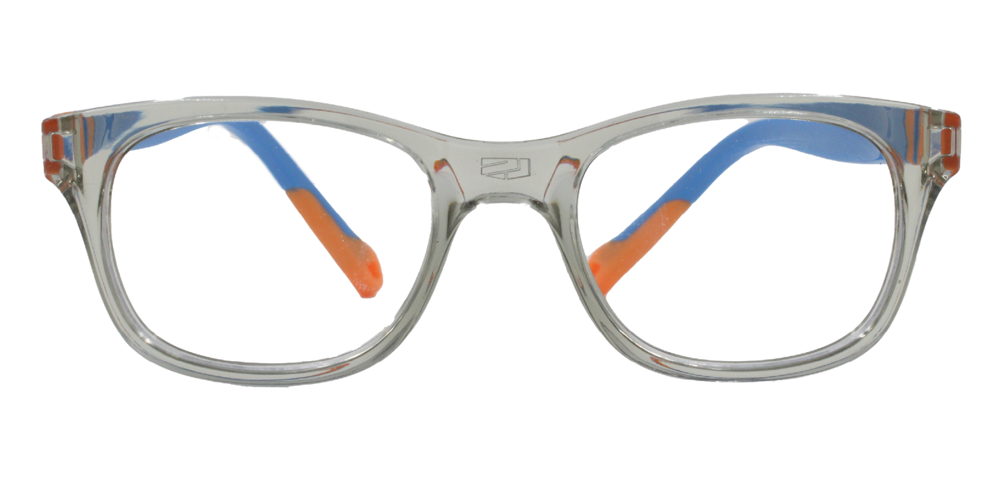 Crystal Grey/Blue Orange