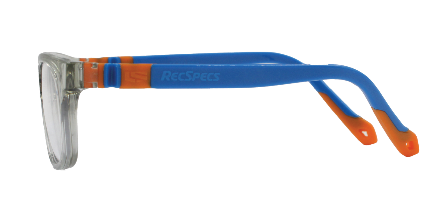 Crystal Grey/Blue Orange